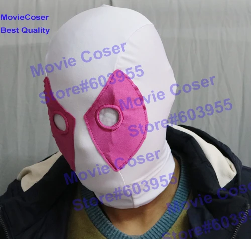 Изготовленный на заказ костюм GwenPool moecoser комикс женский Дэдпула розовый из