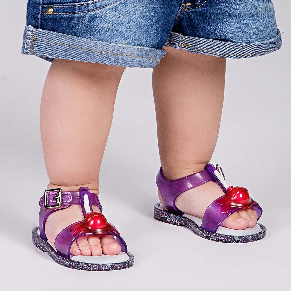 mini melissa lollipop sandals