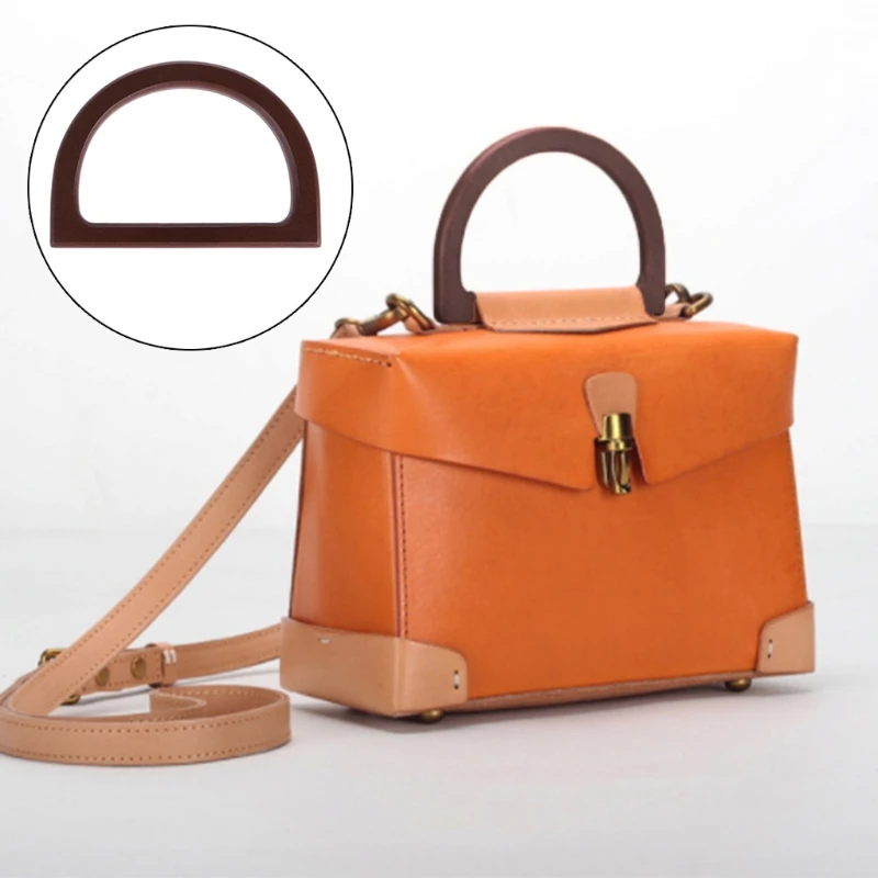 Новый 1 шт. деревянная ручка Замена DIY сумки рамка для сумки кошелька интимные аксессуары новый модный стиль деревянный для сумок рамки