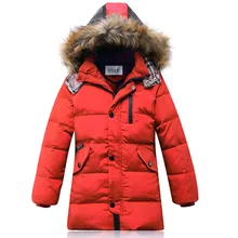 90% High Down Winter Quality Jacket For Boy Winter Coat Parkas Outerwear Jacket Children Jackets Kids Winter Coat Boy Parka