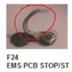 

crane remote control F24 E M S PCB Stop/ST cable remote control parts