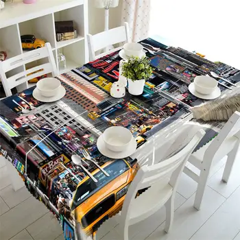 

Senisaihon Tablecloth Waterproof Polyester Table cloth rectangular banquet wedding round Table Cover Customized size Pillowcase