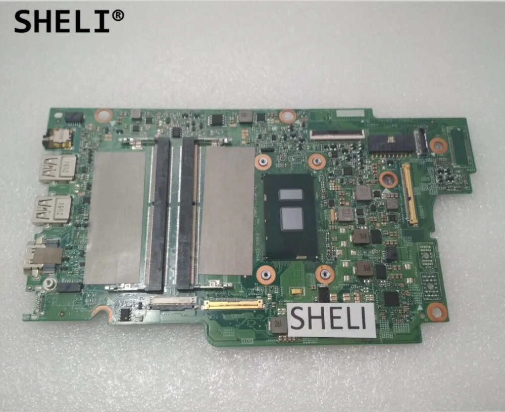 

SHELI For Dell 5368 5568 Motherboard with I7-6500U cpu CN-0PJDNR 0PJDNR PJDNR