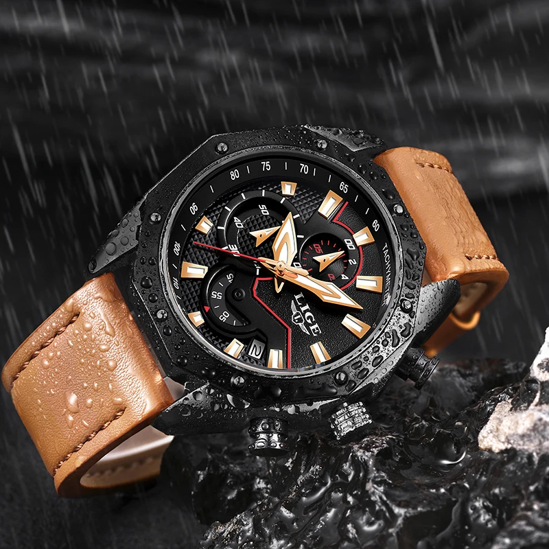 Relogio Masculino 2018 LIGE Mens Watches Top Brand Luxury Military Sport Quartz Watch Men Casual Waterproof Chronograph Relogio Relogio Masculino 2018 LIGE Mens Watches Top Brand Luxury Military Sport Quartz Watch Men Casual Waterproof Chronograph Relogio