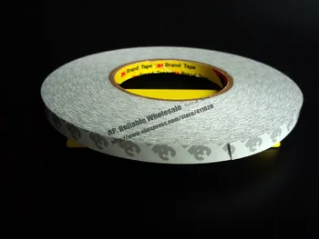 

(47mm *50M) 3M 9080 Two Sides Adhesive Tape for Electrical Components Assemble Cable Nameplate Panel Screen Adheisve