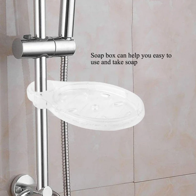 Plastic Shower Soap Dish Rail  Shower Rail Soap Dish Chrome - 25mm Plastic  Shower - Aliexpress