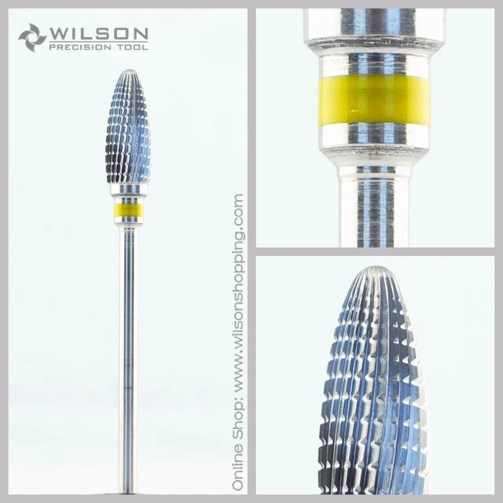 

Spiral Cut - Standard(5001307) - ISO 137 - Tungsten Carbide Burs - WILSON Carbide Nail Drill Bit&Dental Burs