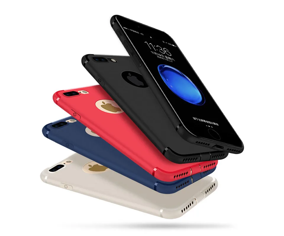 IST Soft Ultra Thin Back Cover For iPhone 6 6s 5s 5 5c se Case 7 plus Cover Case For iPhone 7 Plus Silicone Phone Cases-detail (6)