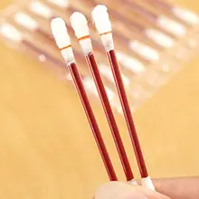 100 шт ватные палочки Yfashion медицинский спирт одноразовые ватные палочки дезинфицированные ватные палочки микрощетки тампоны