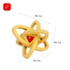 Anti-Stress Reliever Toys IQ Brain Teaser Kong Ming Lock 3D Wooden Interlocking Burr Puzzles Game Toy For Adults Kids E25 3