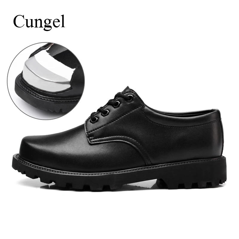 

Cungel Men Outdoor Safety Hiking shoes Steel toe Industrial & Construction Puncture Proof Work Shoes waterproof wear resistant