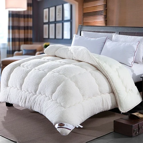 SongKAum качественное одеяло s модное шерстяное одеяла в стиле пэтчворк супер теплое одеяло верблюжье одеяло утолщенное теплое пуховое одеяло зимнее одеяло - Цвет: white