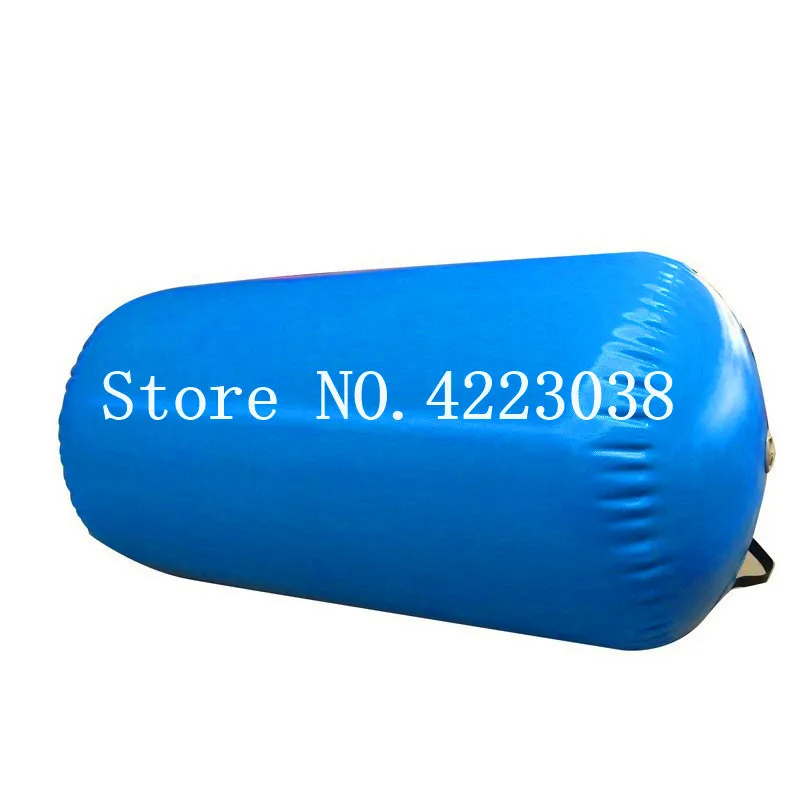 

Free shipping 0.6m dia*1m leght inflatable air mat/barrel, gym air mat equipment inflatable air roller for sale