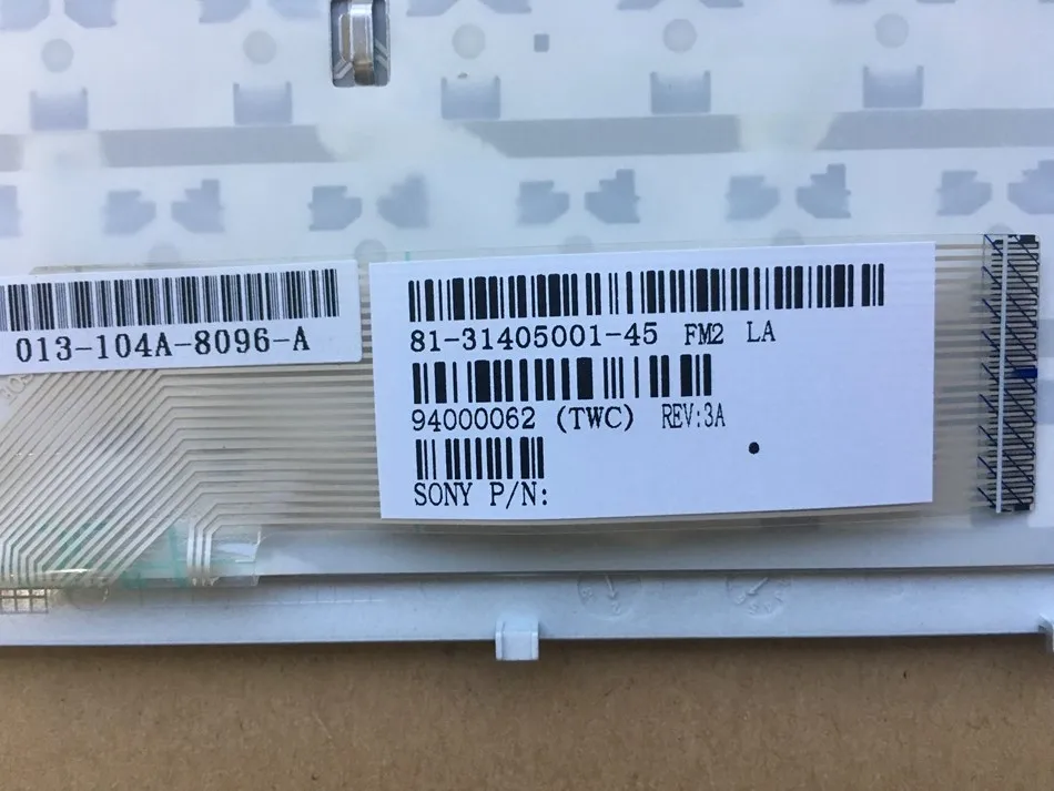 LA латинская клавиатура для sony Vaio VGN-SR VGN SR серебряная рамка для ноутбука клавиатура LA Layout PCG-5P4L