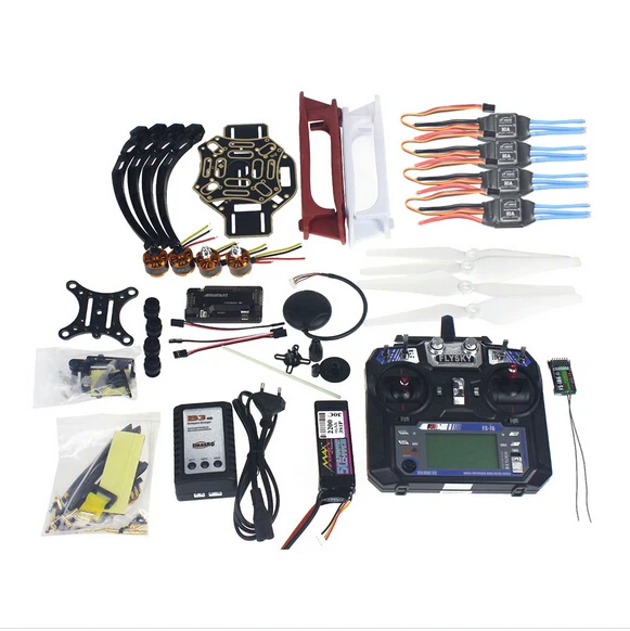 $192.54  Full Kit RC Drone Quadrocopter Aircraft Kit F450-V2 Frame GPS APM2.8 Flight Control Camera Gimbal P