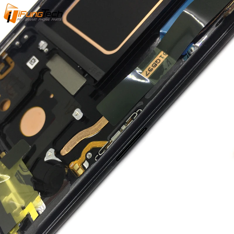 Full Original New 100% Work Super AMOLED 5 8 &quotдля Samsung Galaxy S9 LCD 6 2&quot Plus + дисплей с сенсорным экраном и
