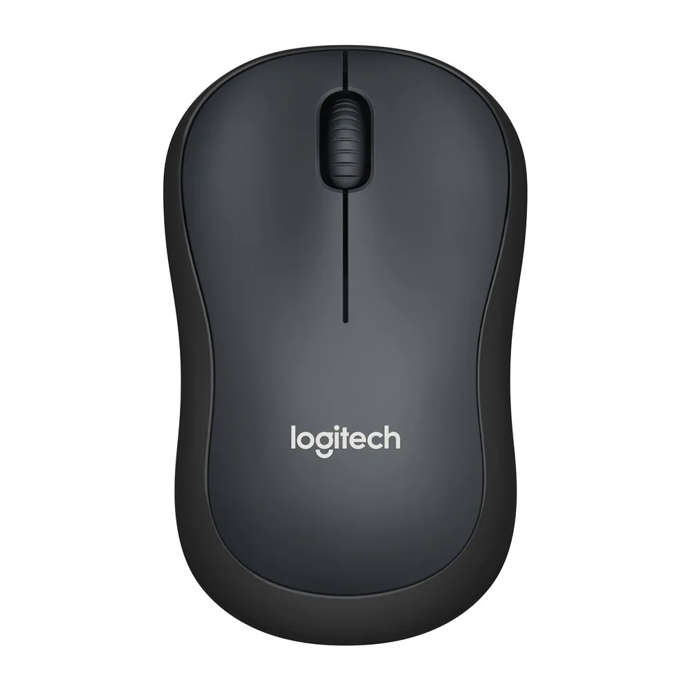 Logitech M220 Мышь, синего, красного, черного цвета мыши, симметричная, оптический, РФ Беспроводной, 1000 Точек на дюйм, 75,2 г, уголь