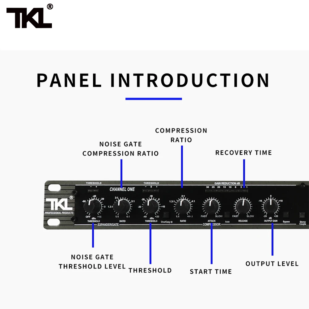 professional-grade dual-channel compression