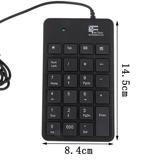 New Mini 23-Keys USB Number Pad Keypad Numeric Keyboard For Laptop Notebook New Mini 23-Keys USB Number Pad Keypad Numeric Keyboard For Laptop Notebook