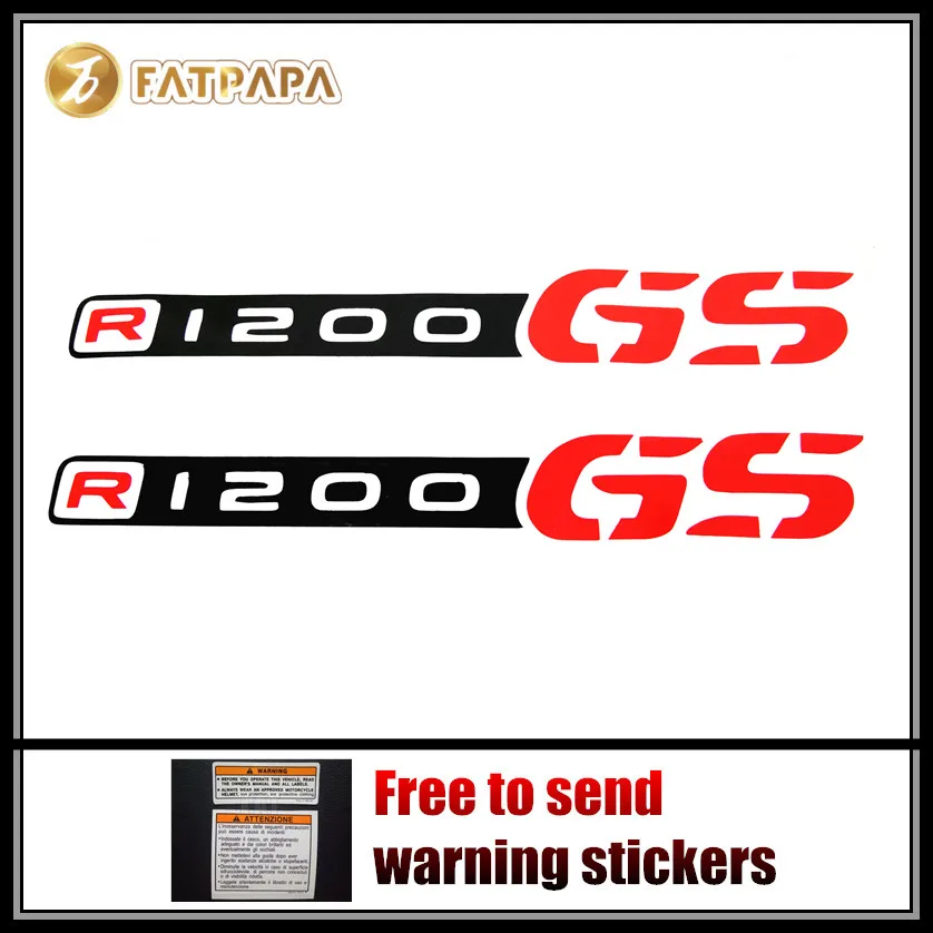 

R1200 GS LOGO Motorcycle Fairing Fuel Tank Decal Sticker For BMW R1200GS