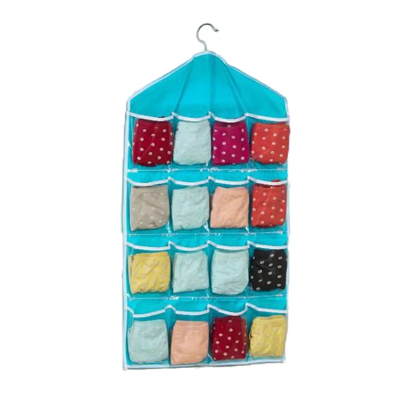 جدار حامل للمجوهرات المنظم الجوارب تخزين جيوب شماعات حقيبة طفل سرير أطفال خزانة خزانة المنظم أشتات صندوق تخزين