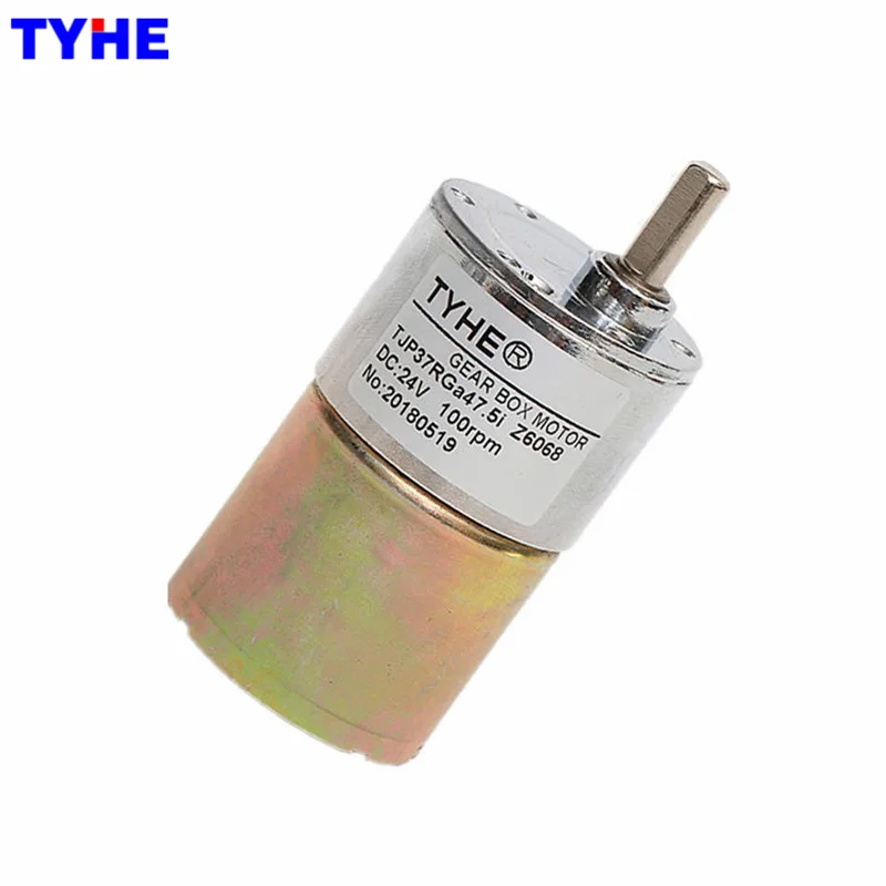 Tjp37rga Горячая 37 мм DC шестерни редуктор двигатель 12V24V с 520 вперед и обратный регулирование скорости|Шаговый