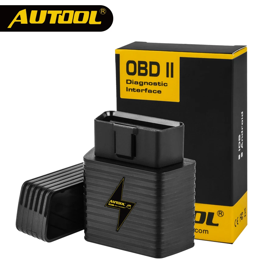 OBD2 II ELM327 V1.5 Bluetooth Car ELM 327 OBD Scanner Auto Code Reader Scan Diagnostic Tool Automotive Multifunction AUTOOL A5 OBD2 II ELM327 V1.5 Bluetooth Car ELM 327 OBD Scanner Auto Code Reader Scan Diagnostic Tool Automotive Multifunction AUTOOL A5