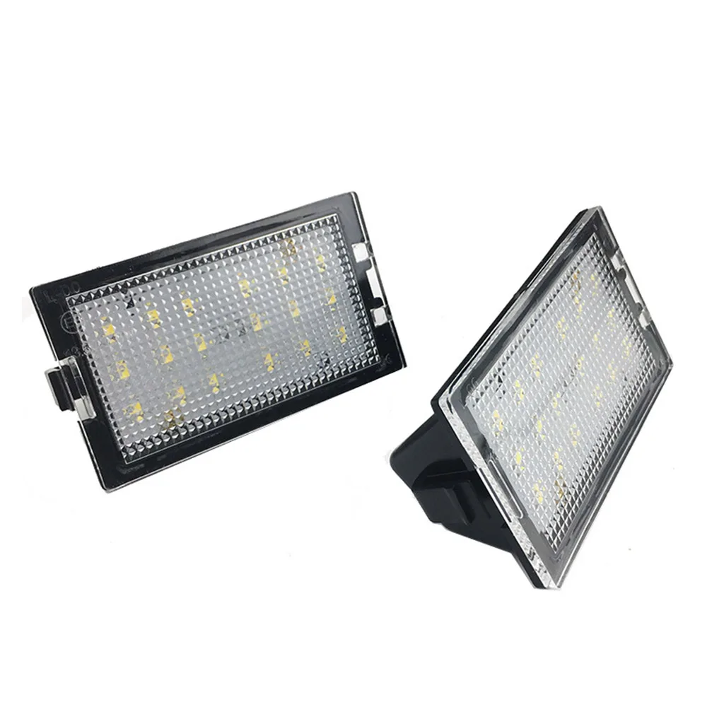 

For Land Rover Discovery3/4 Freelander 2 Rang Rover Sport 2PC Error Free 18SMD LED Number License Plate Lights Bulb Car-Styling