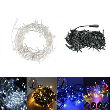 

Waterproof DC 12V Fairy LED String Lights 10M 20M Garland LED Holiday Lights 100/200pcs led bulbs Christmas Decoration Lighting