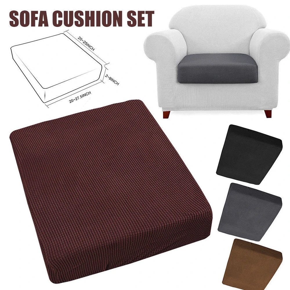 Sofa Cushion Set Cover Stretch Sofa Seat Cover Couch Protective Slipcover Replacement Chehol Dlya Podushki Divana Cushion Cover Aliexpress