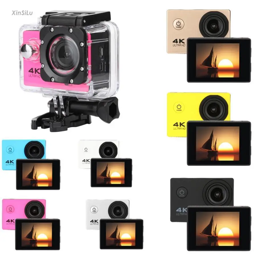 

Waterproof Go Pro 4K SJ60 Wifi HD 1080P Ultra Sports Action Camera DVR Cam Camcorder camara deportiva aksiyon kamera XinSiLu