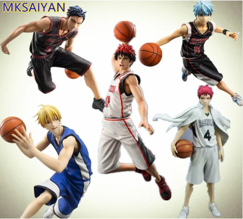 Kuroko لا سلة أنيمي التايغا دايكي ريوتا تيتسويا لعب PVC الشكل العمل كرة السلة الفتيان لعبة النادرة نموذج دمية هدية ل الاطفال Kuroko لا سلة أنيمي التايغا دايكي ريوتا تيتسويا لعب PVC الشكل العمل كرة السلة الفتيان لعبة النادرة نموذج دمية هدية ل الاطفال