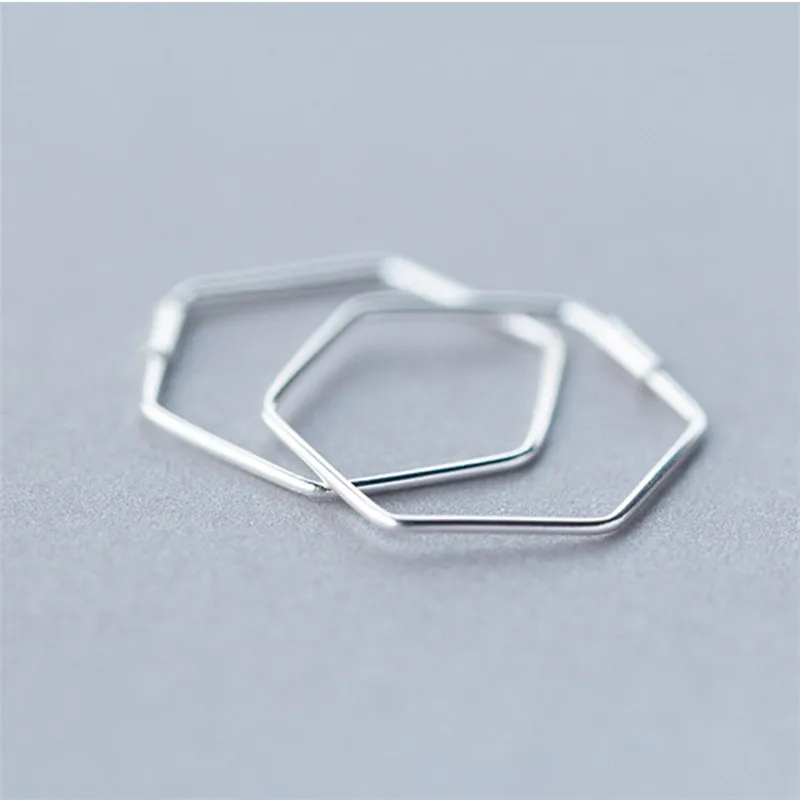 QIAMNI-925-Sterling-Silver-Hexagonal-Geometric-Open-Stud-Earrings-for-Women-Girls-Pendientes-Christmas-Party-Jewelry