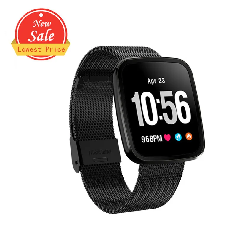 

Dosmix V6s Smart Watch IP68 Waterproof Bluetooth SmartWatch Heart Rate Monitor Remote Camera Smart Wristband For iPhone Android