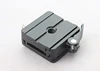 Lever Quick Release Clamp 50mm fit RRS Gitzo ARCA SWISS 3/8