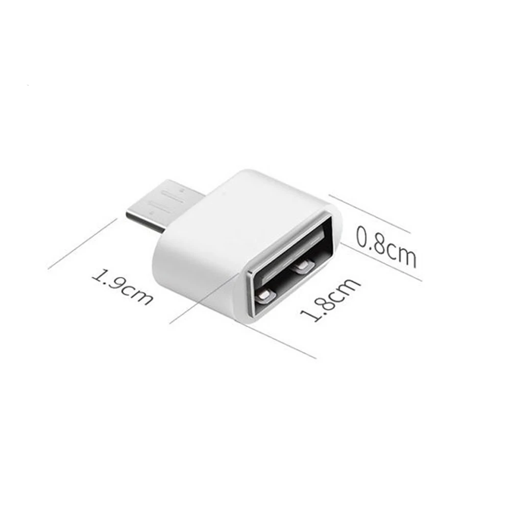 3 шт./лот USB 2,0-type-C OTG type-C Кабель-адаптер USB-C-type C OTG конвертер для Xiaomi Mi5 Mi6 huawei samsung