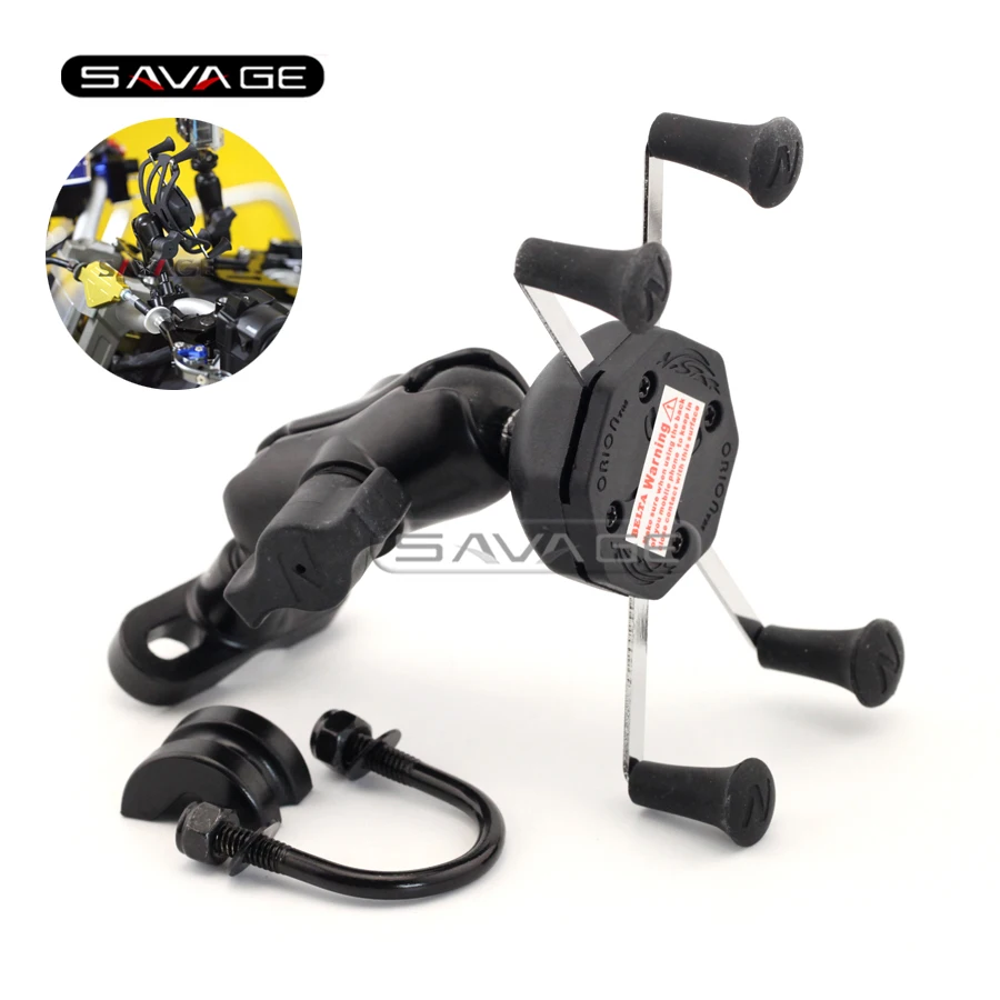 Для Suzuki бандит gsf и 1200/1250/650/400 GSX1400 мотоцикл GPS навигация Рамка мобильный телефон Кронштейн Для Suzuki бандит gsf и 1200/1250/650/400 GSX1400 мотоцикл GPS навигация Рамка мобильный телефон Кронштейн