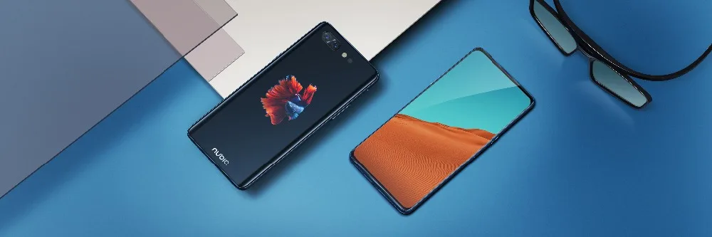 Смартфон zte Nubia X с двойным экраном Android 8,1 4G LTE Snapdragon 845 Octa Core 8G+ 128G ударопрочный мобильный телефон 18W