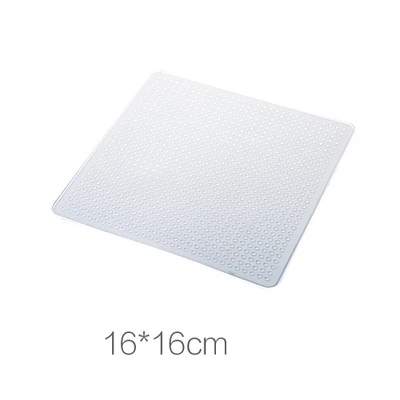 Прозрачная силиконовая плёнка для хранения продуктов Кухонная микроволновка термостойкая крышка - Цвет: 16x16cm