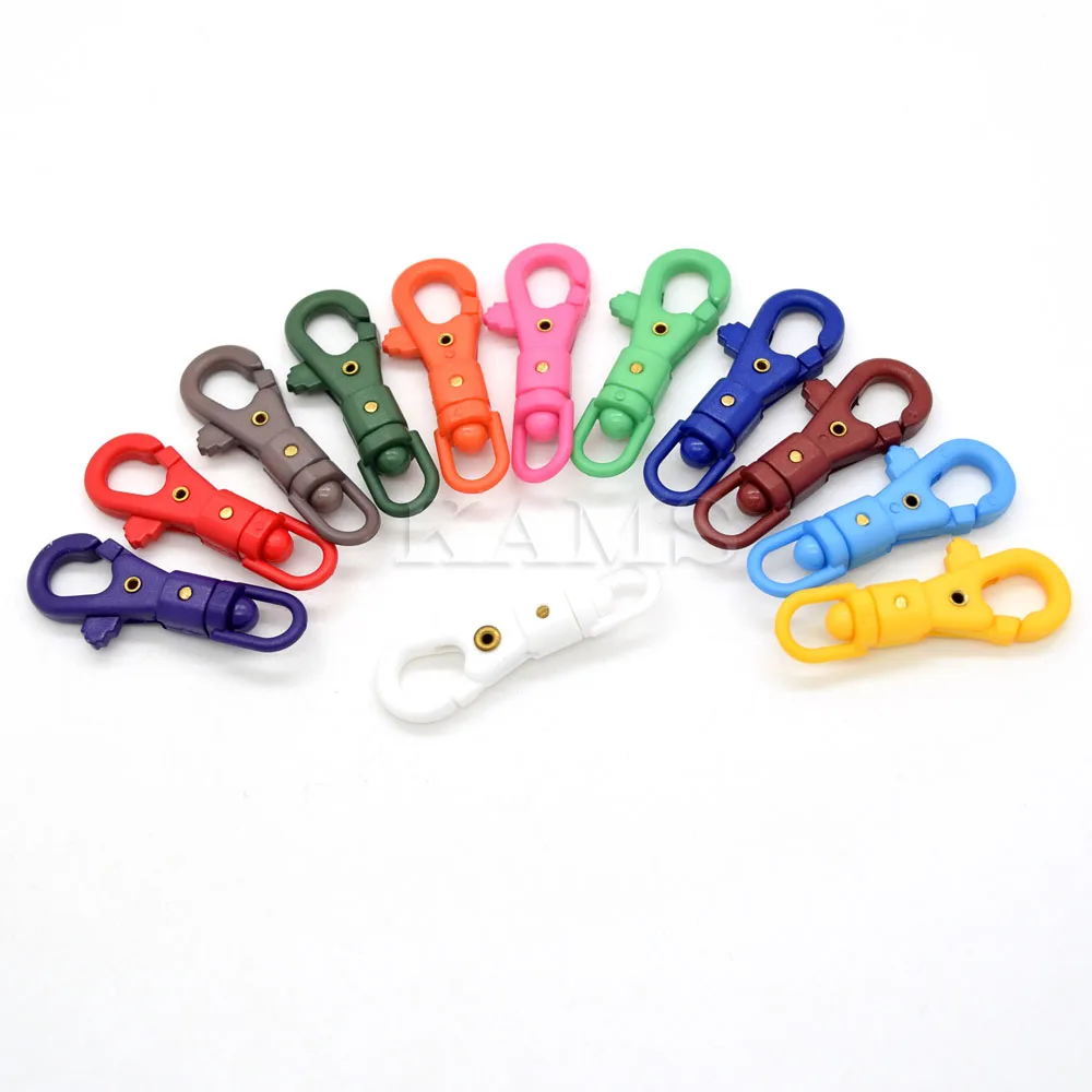 12 шт. разноцветный Пластиковый Карабин для плетения Паракорда|plastic buckles for