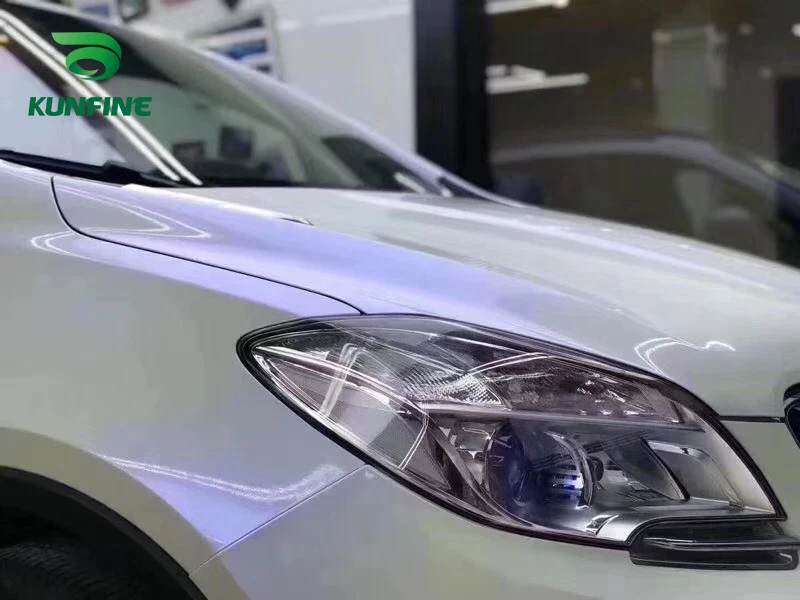 Car Vinyl film Body Sticker Car sticker White to Blue (7)