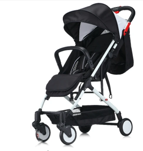 

2016 New Baby Stroller Can Sit And Lie Baby Carriage Ultra Light Pushchair Folding Umbrella Cart Travel Pram 8 Free Gifts
