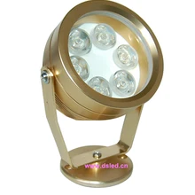 Водонепроницаемый, хорошее качество, 6 Вт светодиодный проектор, светодиодный садовый свет, светодиодный прожектор для улицы, DS-06-17-6W, 110v-250vac.2-год гарантии