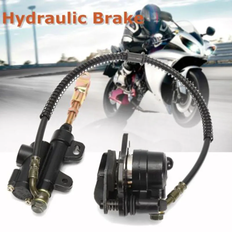 JX-LCLYL Hydraulic Rear Disc Brake Caliper System 110cc 125cc PRO Pit Quad Dirt Bike ATV