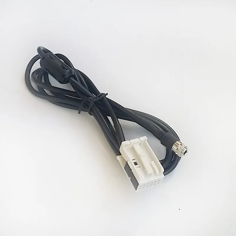 Biurlink RCD510+ RCD310+ AUX-IN кабель провод адаптер 12Pin сзади Порты и разъёмы для VW Passat B6 B7 CC рубашка-поло для гольфа