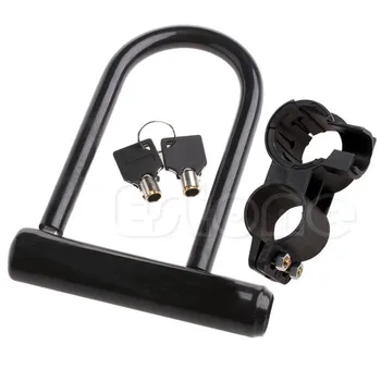 

Universal Bike Bicycle Motorcycle Cycling Scooter Security Steel Chain U Lock