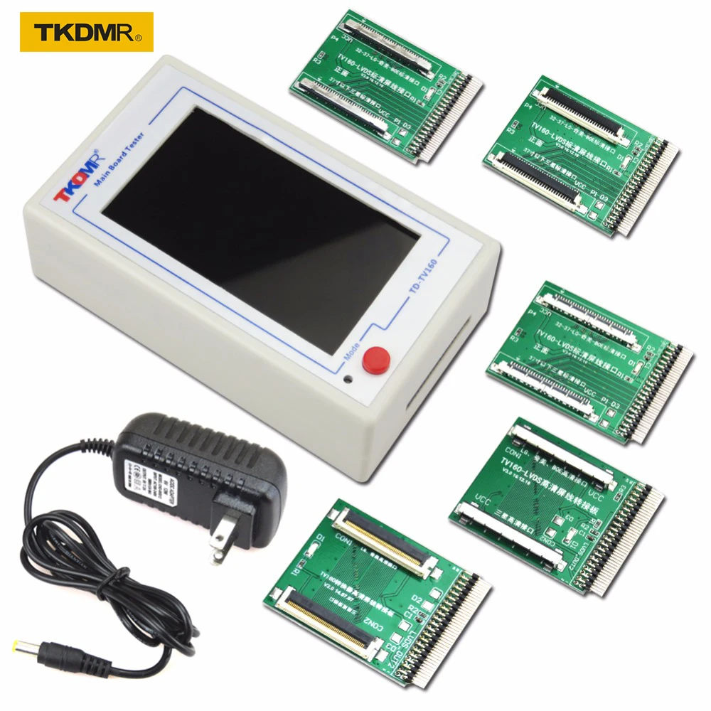 TKDMR tv 160 поколение LVDS Turn VGA конвертер с дисплеем lcd/светодиодный ТВ тестер материнской платы инструмент для материнской платы