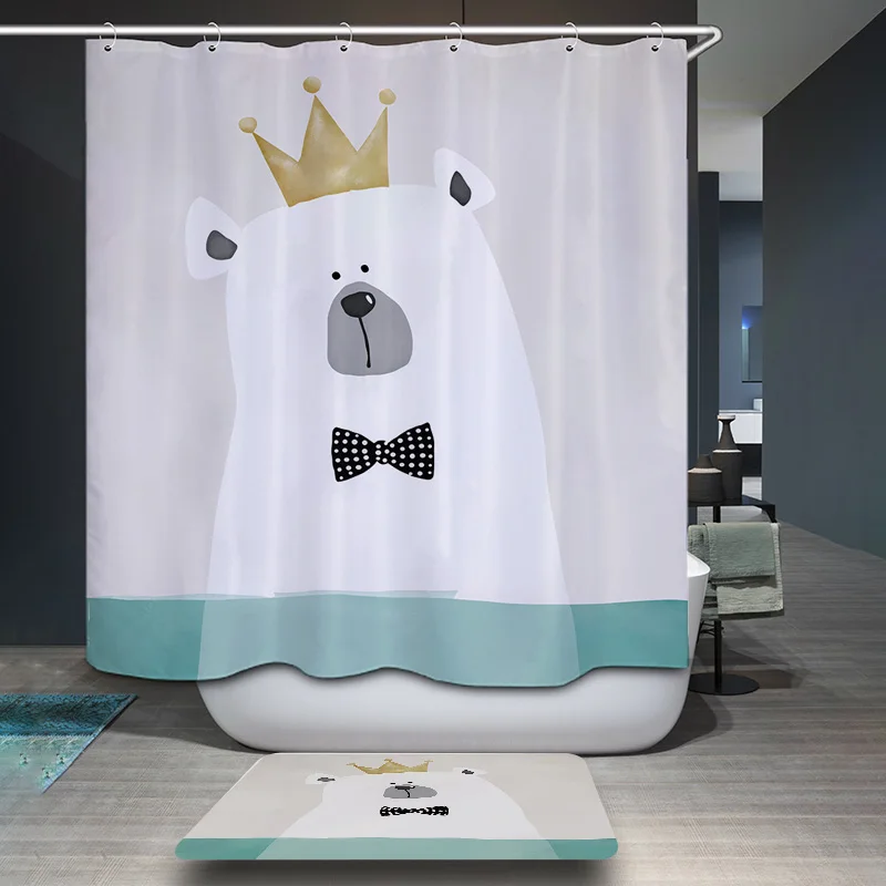 Buy Monily Polyester Waterproof Cartoon Animals Hippo