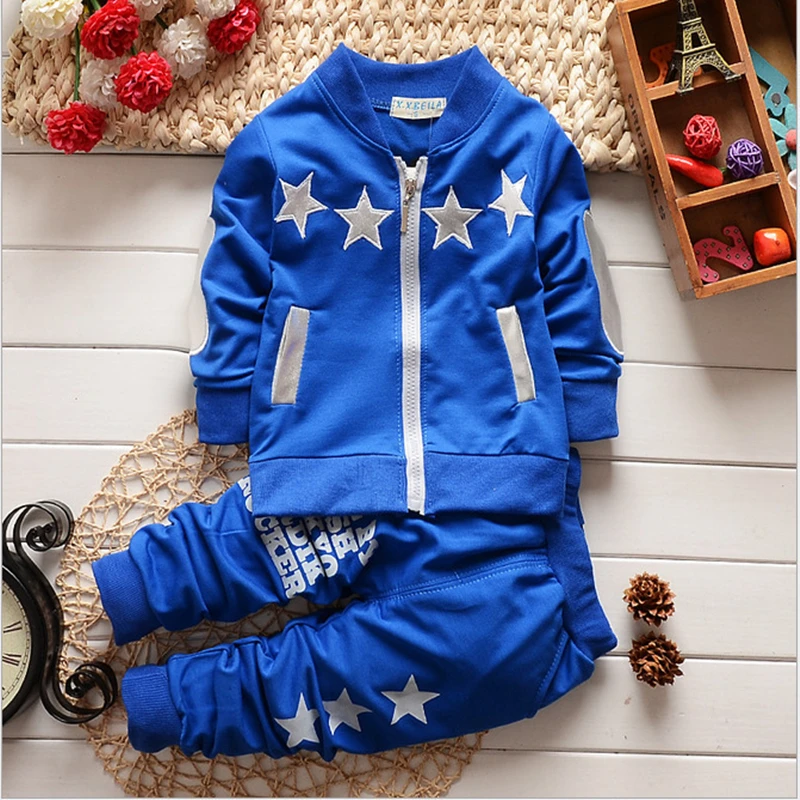 

2pcs Clothes Setspring autumn Baby Boy Clothing Set Boys Sports Suit Set Children Outfits Girls Tracksuit Kids Causal
