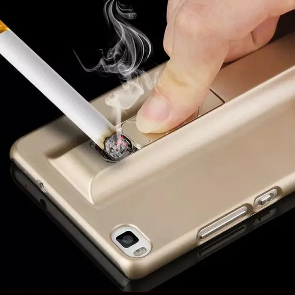 Lighting Style Cigarette Lighter Phone Protective Case Cover Phone